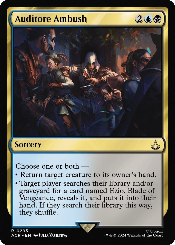 Image for Auditore Ambush (295) (ACR) - Magic: The Gathering