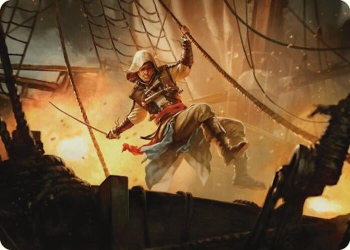 Image for Edward Kenway Art Card (5) (ASACR) - Magic: The Gathering