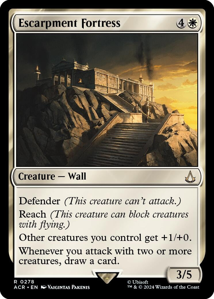 Image for Escarpment Fortress (278) - Magic: The Gathering