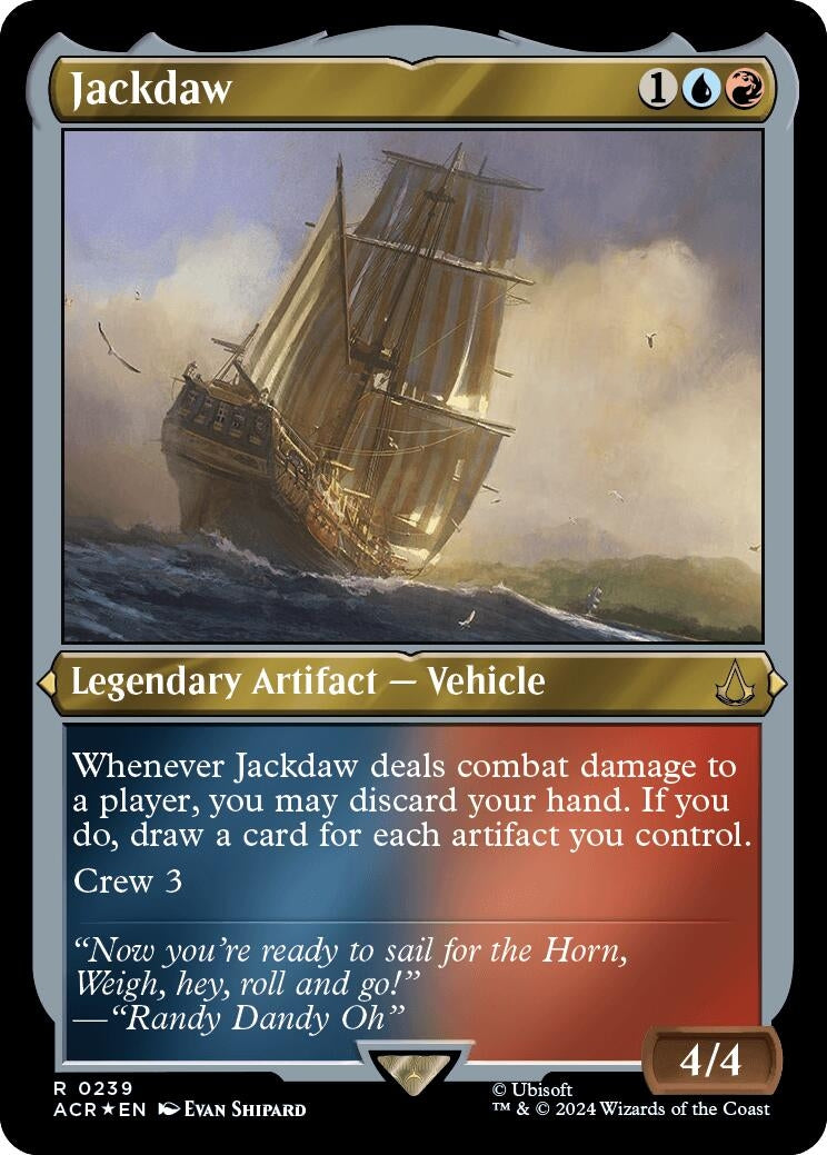 Image for Jackdaw (Foil Etched) (239) - Magic: The Gathering