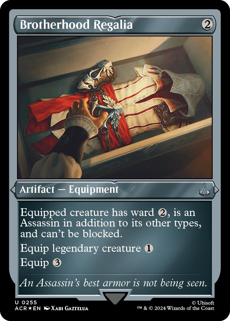 Image for Brotherhood Regalia (Foil Etched) (255) - Magic: The Gathering