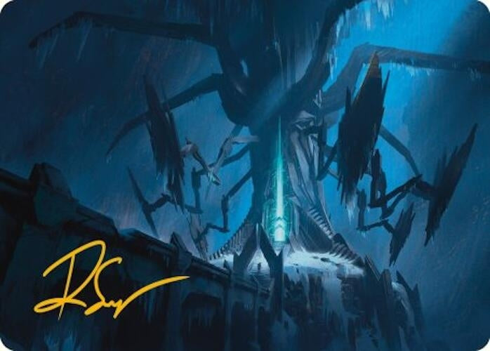 Image for Yggdrasil, Rebirth Engine Art Card (Gold-Stamped Signature) (10) - Magic: The Gathering