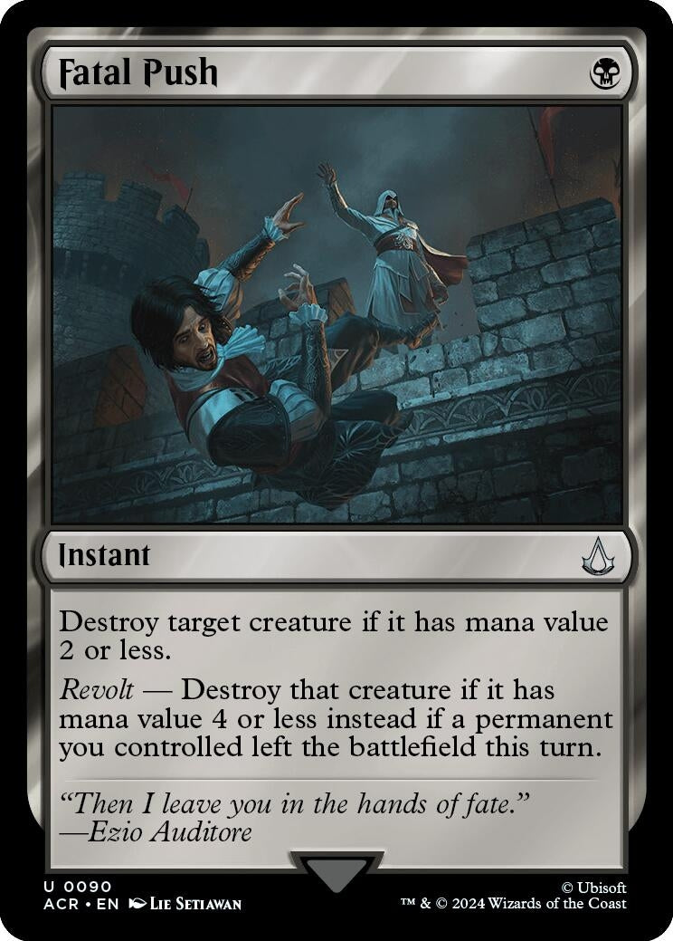 Image for Fatal Push (90) - Magic: The Gathering
