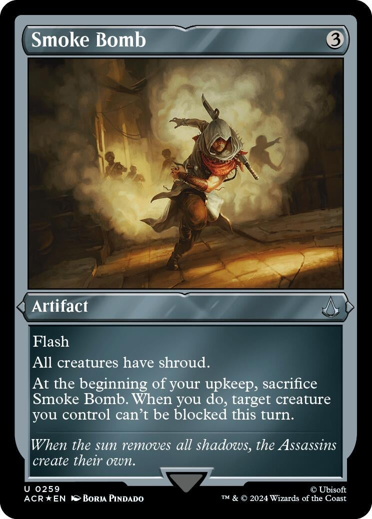 Image for Smoke Bomb (Foil Etched) (259) - Magic: The Gathering