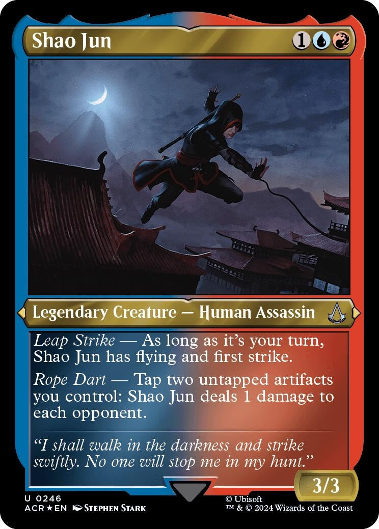 Image for Shao Jun (Foil Etched) (246) - Magic: The Gathering
