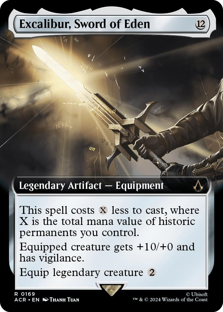 Image for Excalibur, Sword of Eden (Extended Art) (169) - Magic: The Gathering