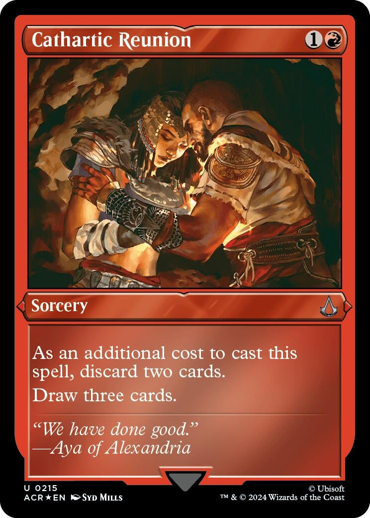 Image for Cathartic Reunion (Foil Etched) (215) - Magic: The Gathering