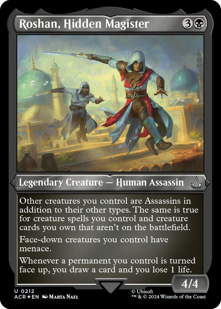 Image for Roshan, Hidden Magister (Foil Etched) (212) - Magic: The Gathering