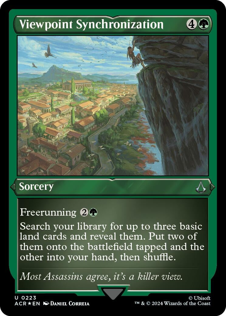 Image for Viewpoint Synchronization (Foil Etched) (223) - Magic: The Gathering