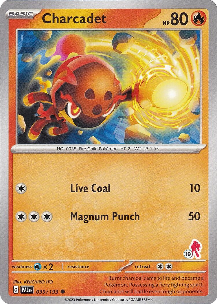 Image for Charcadet - Armarouge 19 (039/193) (BA24) - Pokemon