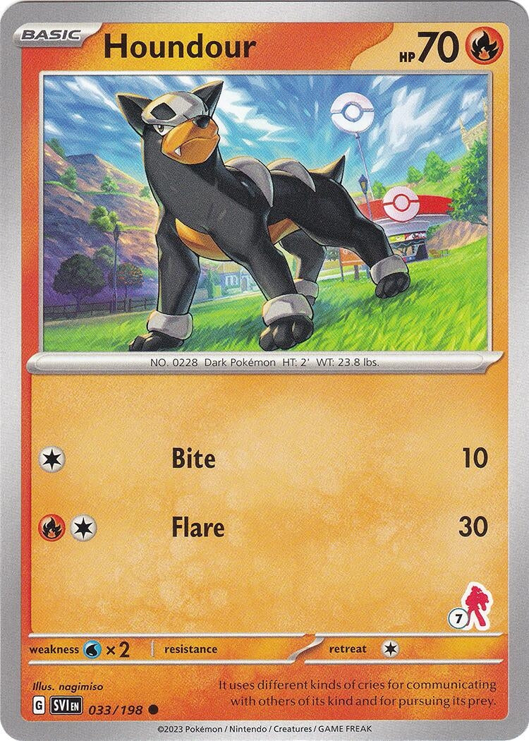 Image for Houndour - Armarouge 7 (033/198) (BA24) - Pokemon