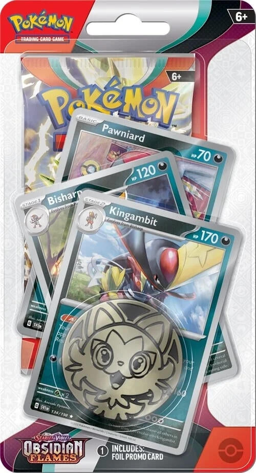 Image for Obsidian Flames Single Blister Pack [Kingambit] - Pokemon