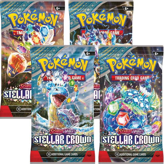 Image for Stellar Crown Booster Pack Art Bundle [Set of 4] - Pokemon