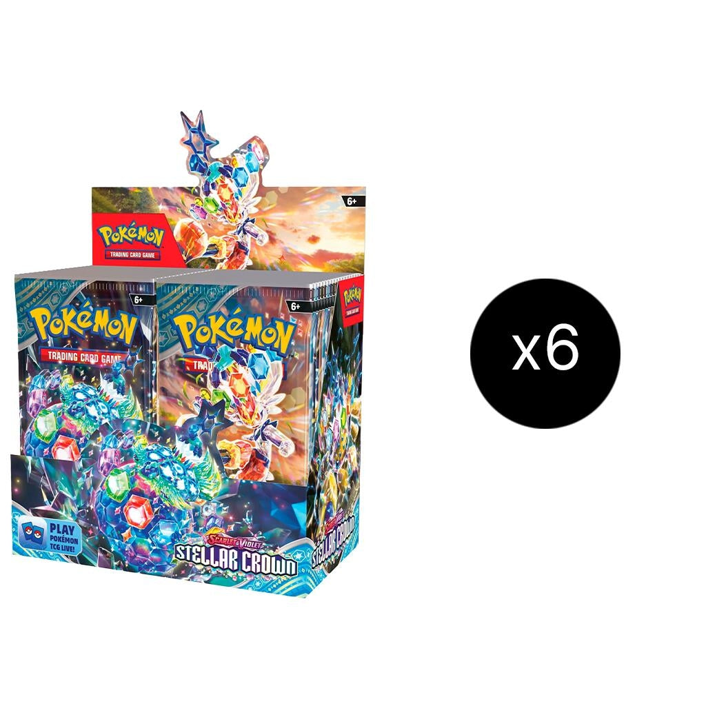 Image for Stellar Crown Booster Box Case - Pokemon