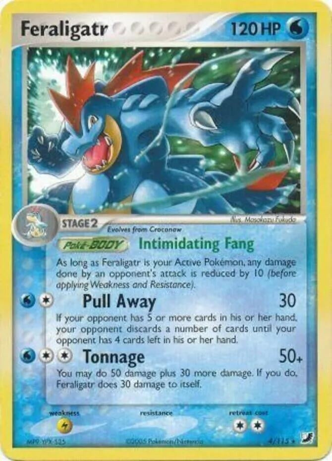 Image for Feraligatr (4/115) (PR) - Pokemon