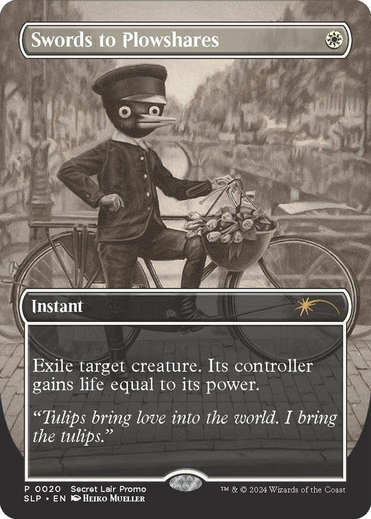 Image for Swords to Plowshares (20) - Magic: The Gathering