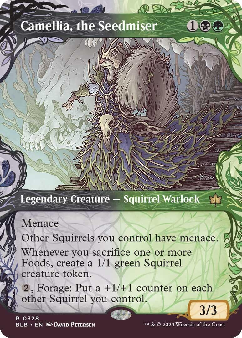 Image for Camellia, the Seedmiser (Showcase) (328) - Magic: The Gathering