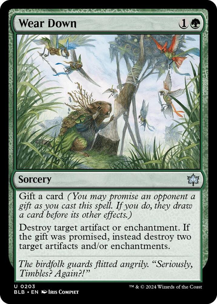 Image for Wear Down (203) - Magic: The Gathering