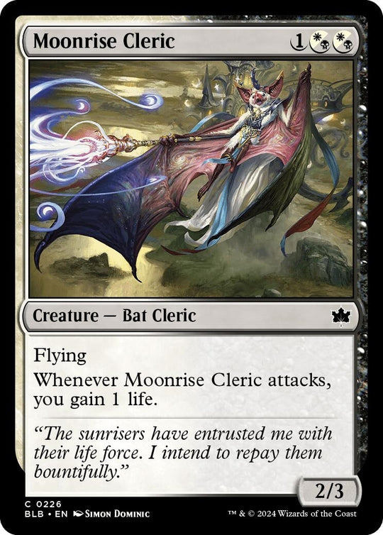 Image for Moonrise Cleric (226) - Magic: The Gathering