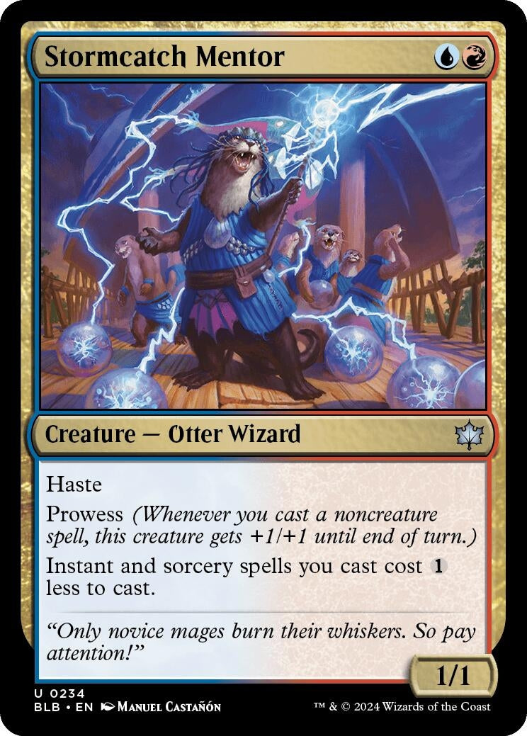 Image for Stormcatch Mentor (234) - Magic: The Gathering