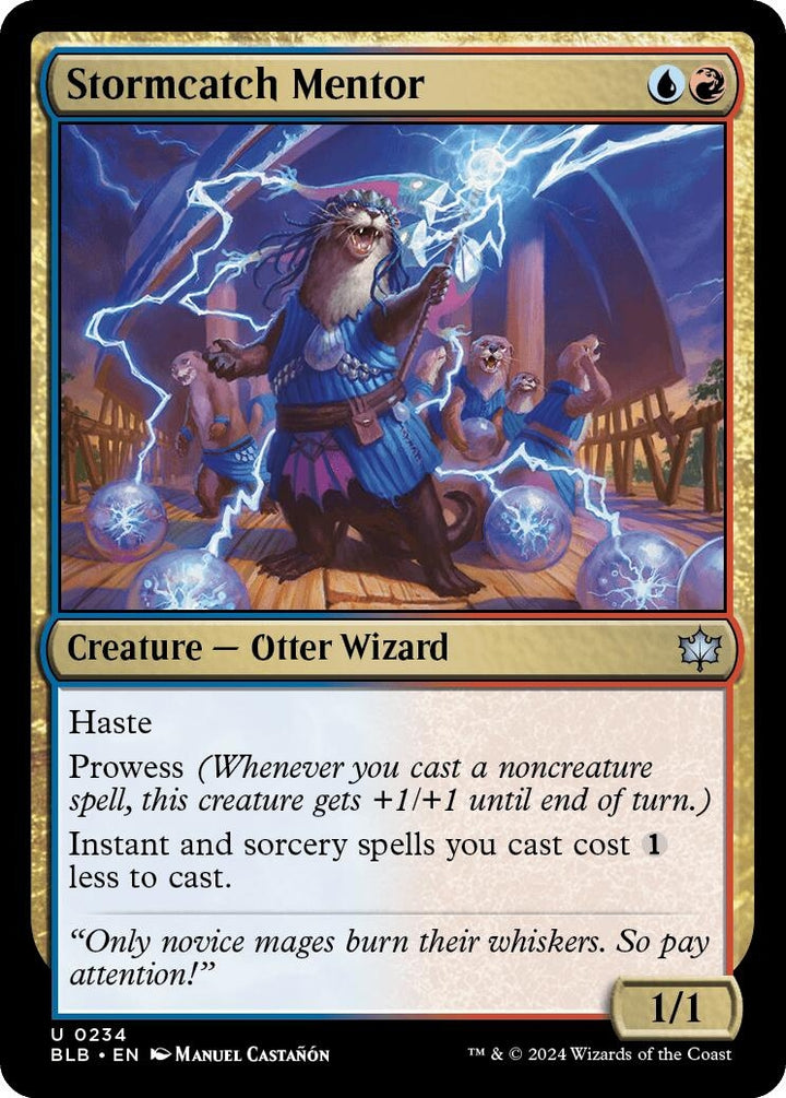 Image for Stormcatch Mentor (234) - Magic: The Gathering