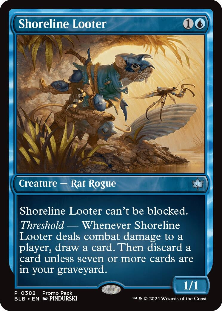 Image for Shoreline Looter (382) - Magic: The Gathering
