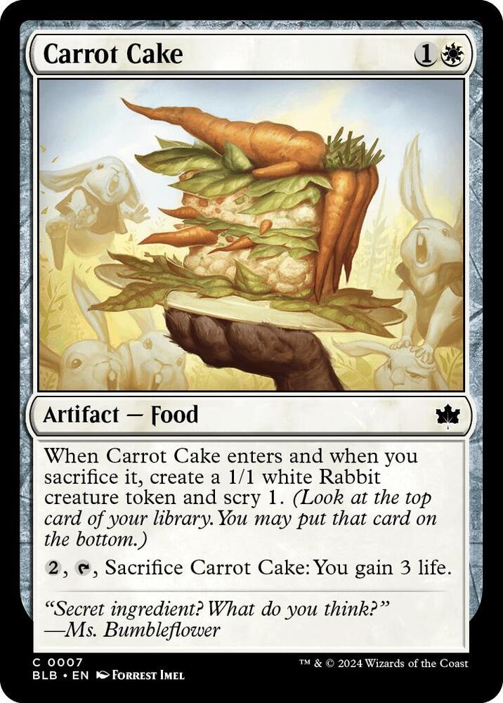 Image for Carrot Cake (7) - Magic: The Gathering