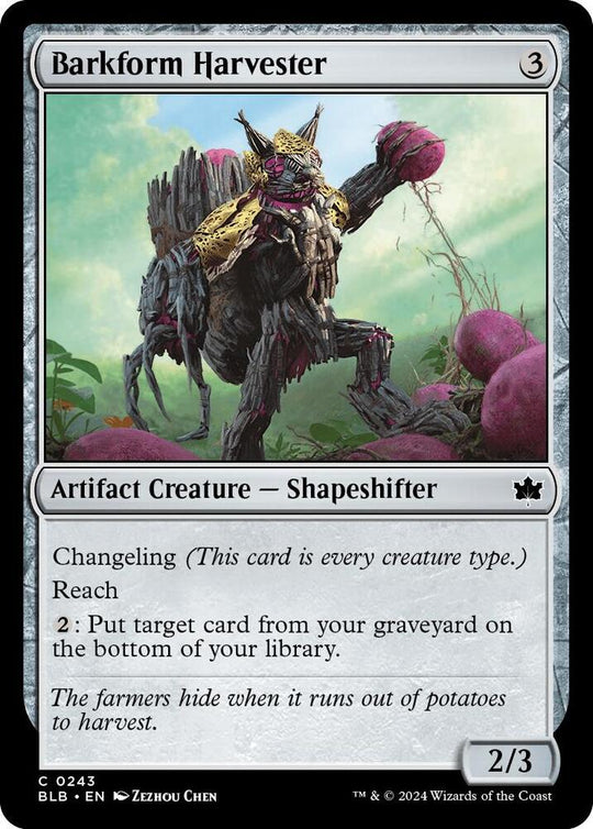 Image for Barkform Harvester (243) - Magic: The Gathering