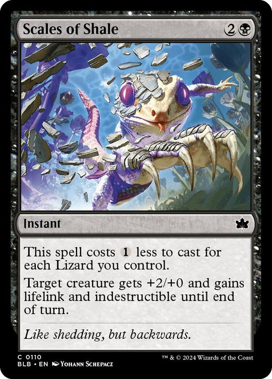 Image for Scales of Shale (110) - Magic: The Gathering