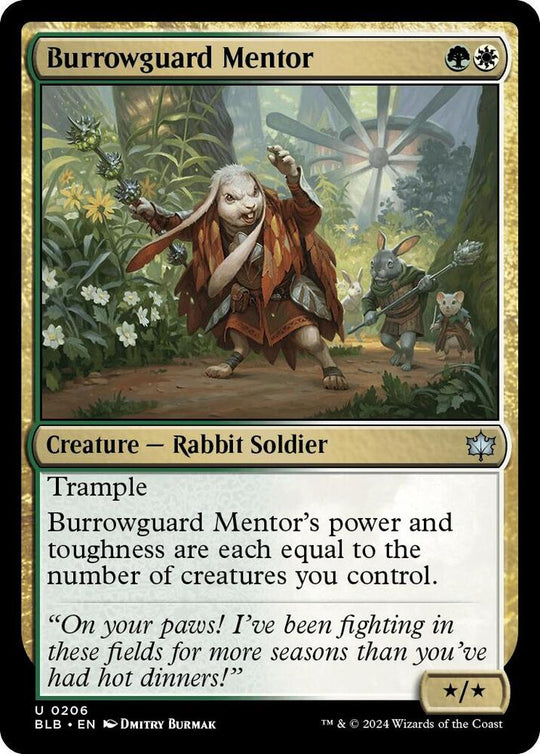 Image for Burrowguard Mentor (206) - Magic: The Gathering