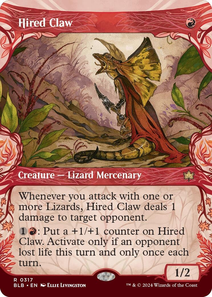 Image for Hired Claw (Showcase) (317) - Magic: The Gathering