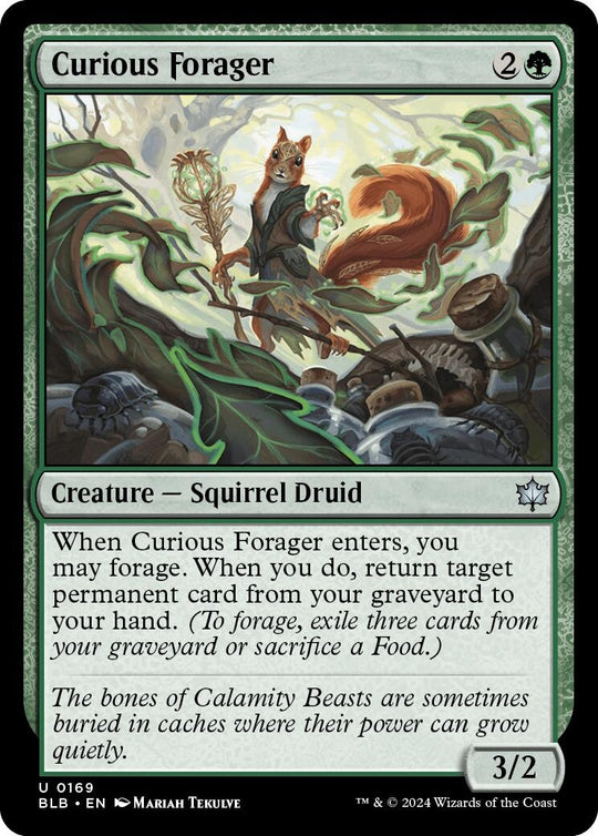Image for Curious Forager (169) - Magic: The Gathering