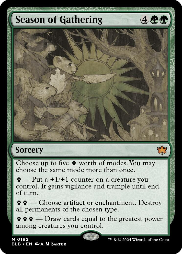 Image for Season of Gathering (192) (BLB) - Magic: The Gathering