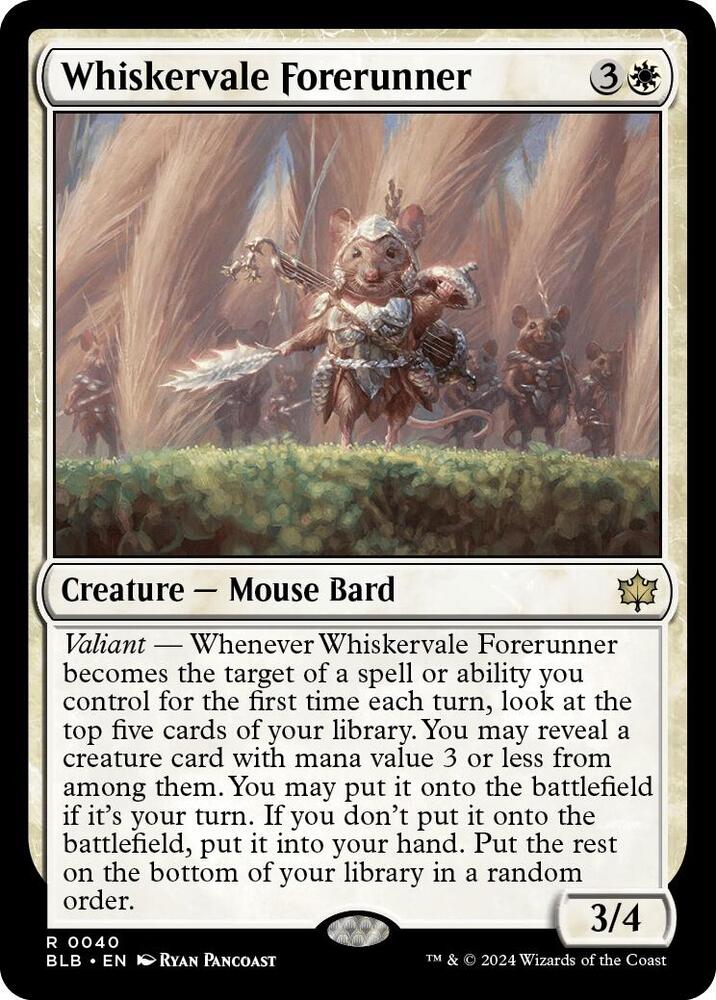 Image for Whiskervale Forerunner (40) - Magic: The Gathering