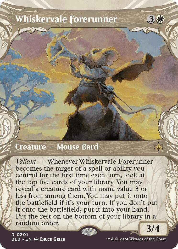 Image for Whiskervale Forerunner (Showcase) (301) - Magic: The Gathering