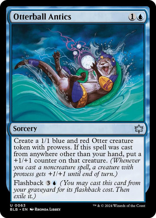 Image for Otterball Antics (63) - Magic: The Gathering