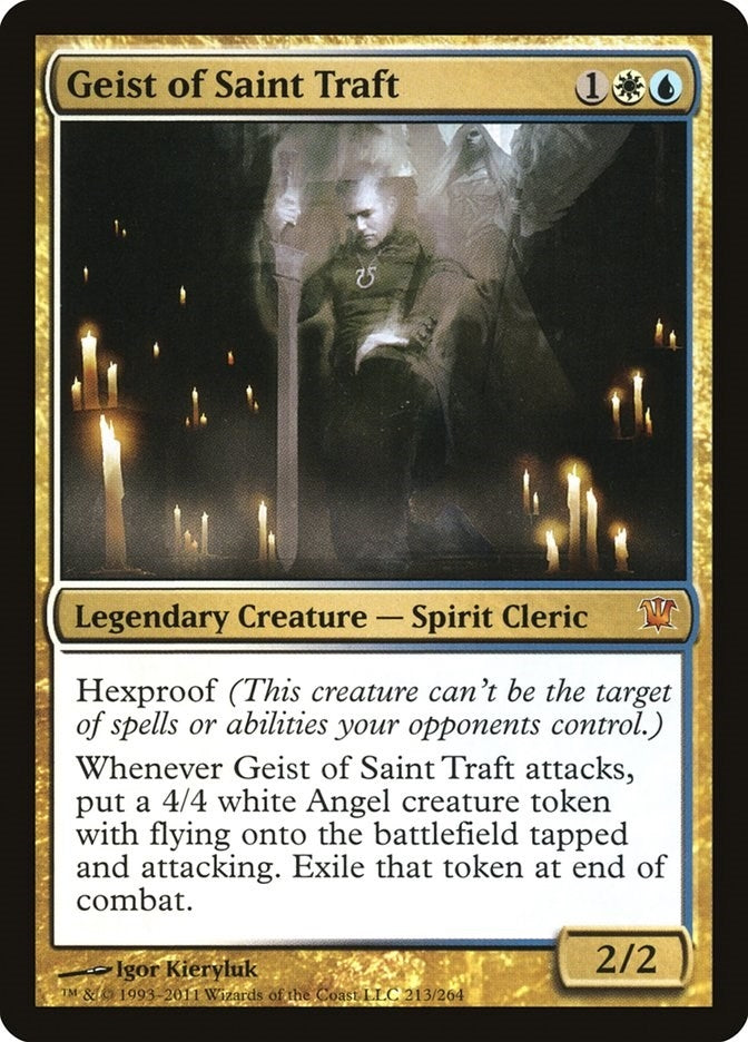Image for Geist of Saint Traft (213) - Magic: The Gathering
