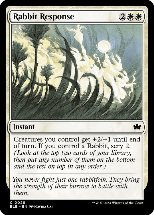 Image for Rabbit Response (26) - Magic: The Gathering