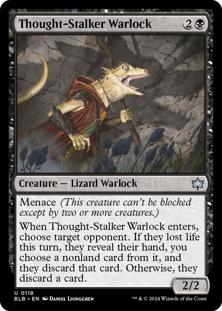 Image for Thought-Stalker Warlock (118) - Magic: The Gathering