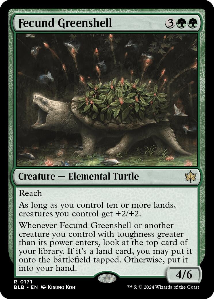 Image for Fecund Greenshell (171) - Magic: The Gathering