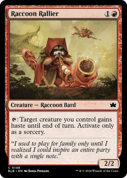 Image for Raccoon Rallier (148) - Magic: The Gathering