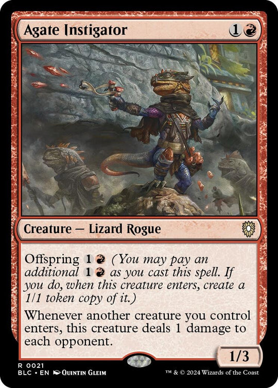 Image for Agate Instigator (21) (BLC) - Magic: The Gathering