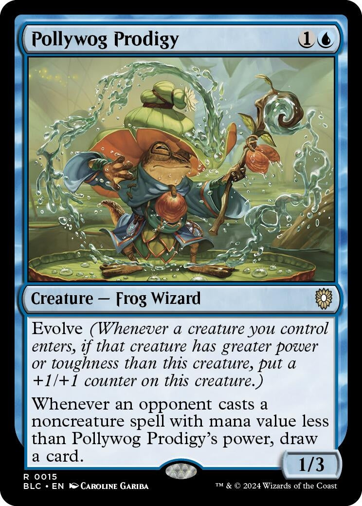 Image for Pollywog Prodigy (15) - Magic: The Gathering