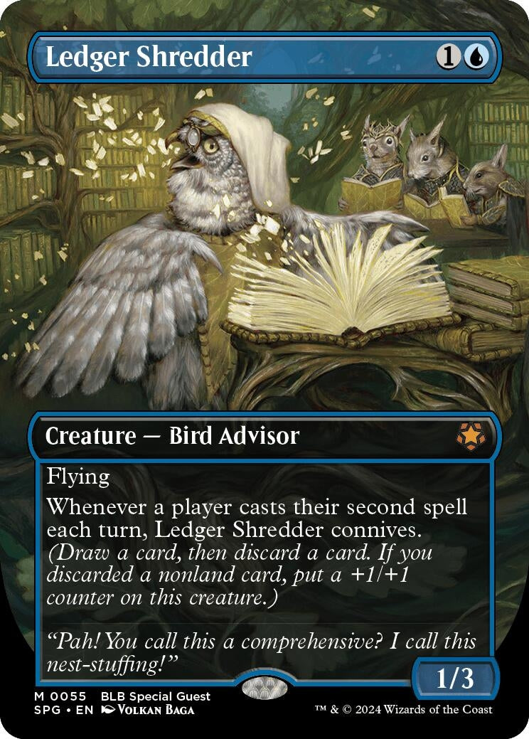 Image for Ledger Shredder (Borderless) (55) - Magic: The Gathering