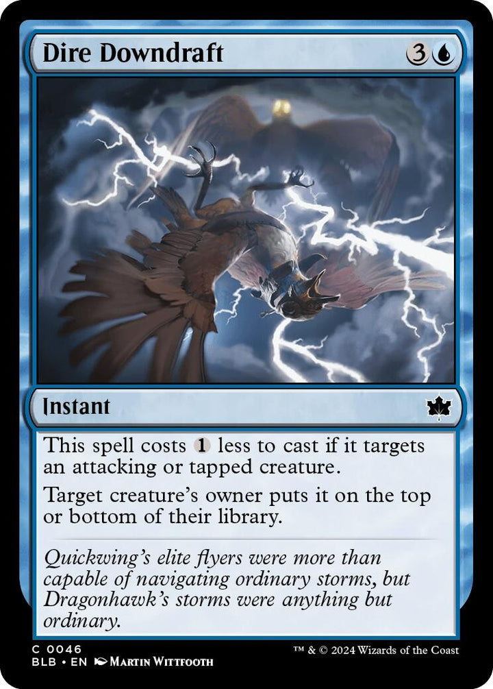 Image for Dire Downdraft (46) - Magic: The Gathering