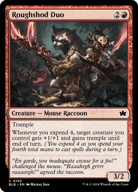 Image for Roughshod Duo (150) - Magic: The Gathering