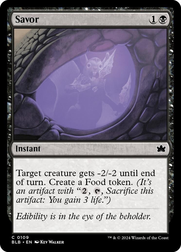 Image for Savor (109) - Magic: The Gathering