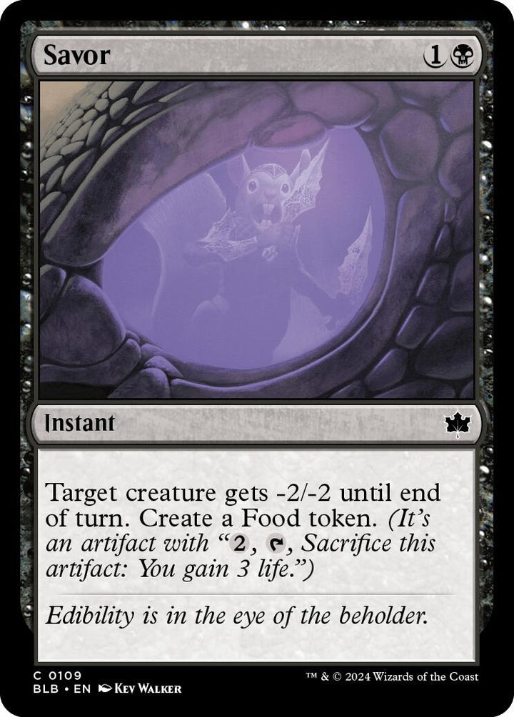 Image for Savor (109) - Magic: The Gathering