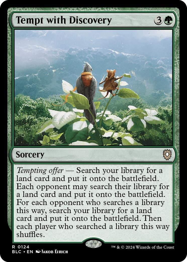 Image for Tempt with Discovery (124) - Magic: The Gathering