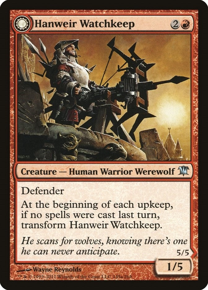 Image for Hanweir Watchkeep (145) - Magic: The Gathering